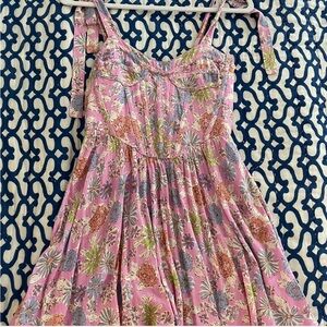 Isabelle’s Cabinet Mini Corset Flower Dress
Never worn 
Size S
